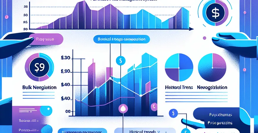 采购价格管理系统要点：历史走势对比与批量议价功能