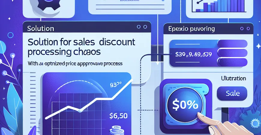 销售折让处理混乱？ERP特价审批流程优化方案！