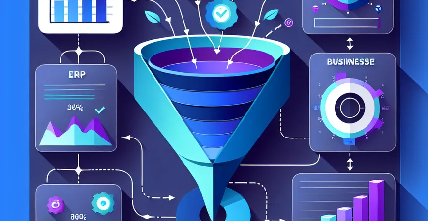 销售漏斗分析不准？ERP商机阶段转化率监控！
