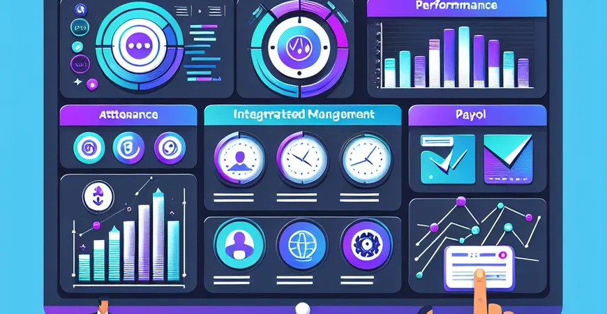 ERP如何优化人力资源？考勤、绩效与薪资一体化管理