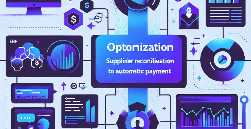 ERP如何优化供应商对账？从数据核对到付款自动化