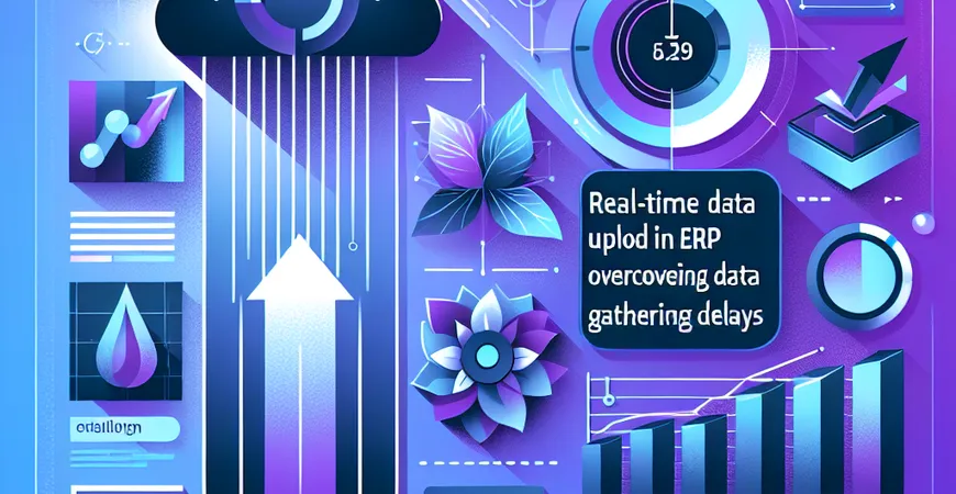 生产数据采集滞后？ERP如何实现实时数据上传