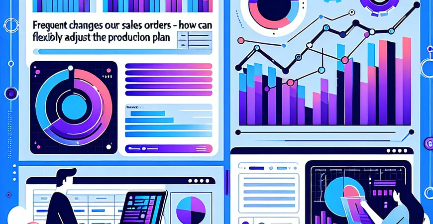 销售订单频繁变更？ERP如何实现灵活调整生产计划