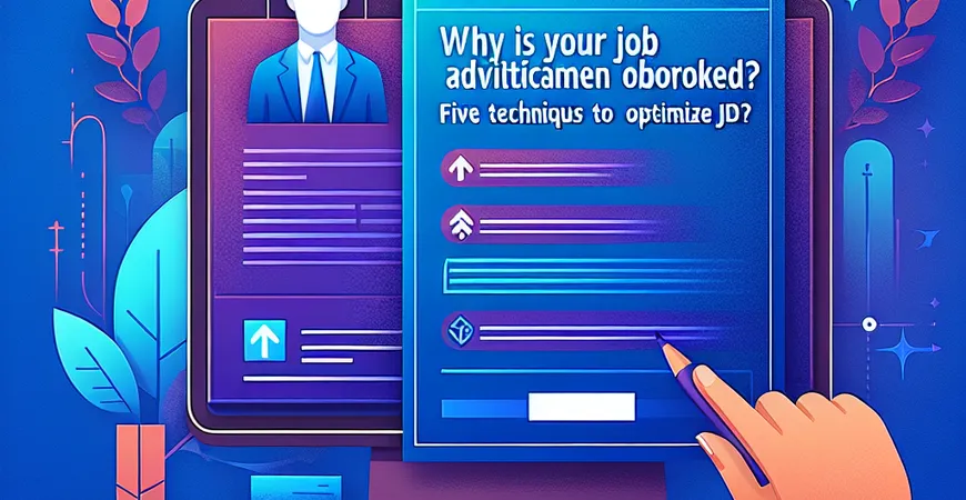 为什么你的招聘广告没人看？优化JD的5个技巧