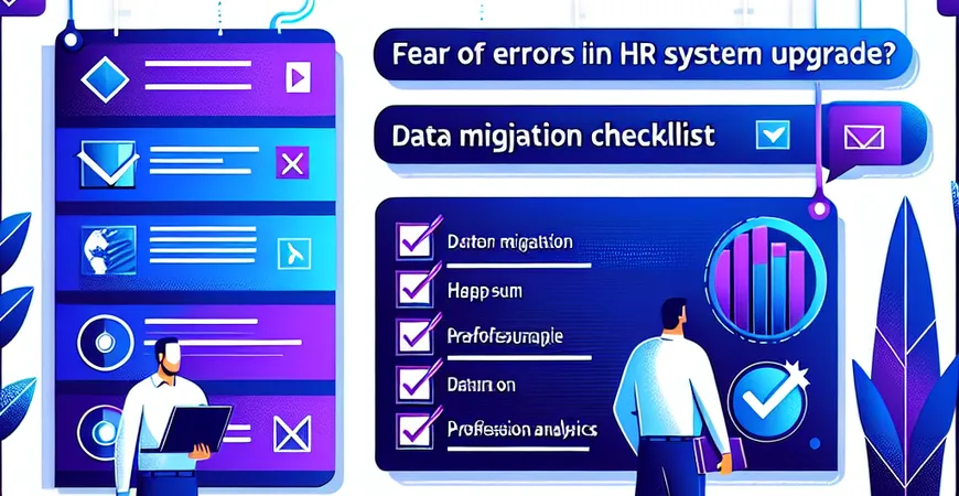 HR系统升级怕出错？数据迁移检查清单