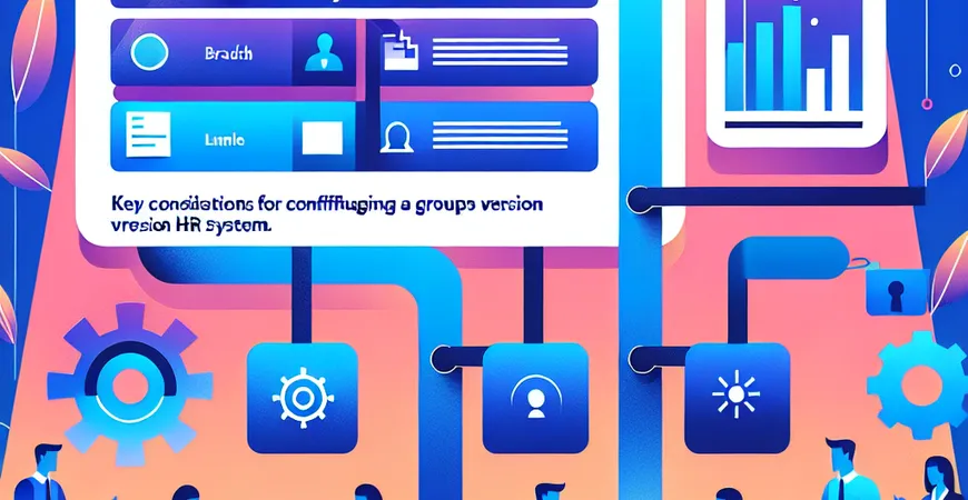 为什么分公司数据无法自动汇总？集团版HR系统配置要点