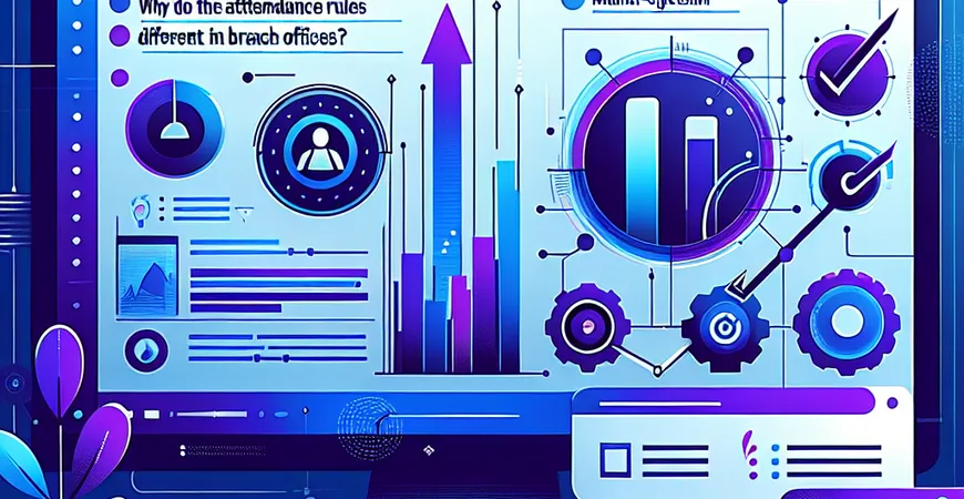 为什么分公司考勤规则不同？多制度配置方法