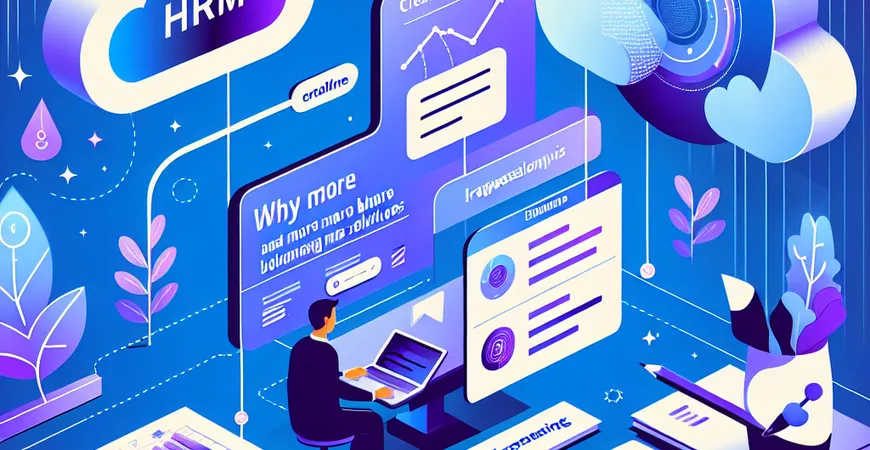 为什么越来越多的企业选择云端HRM解决方案？