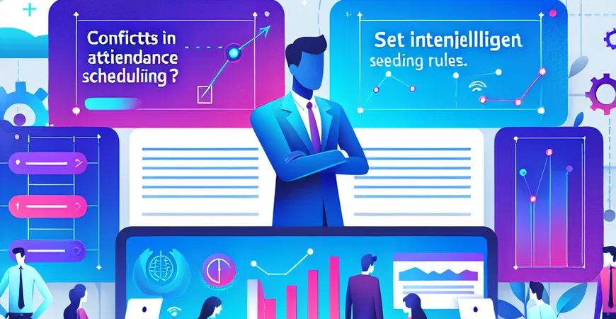 考勤排班冲突多？智能排班规则设置