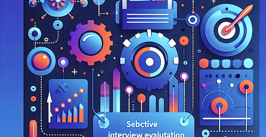 面试评估太主观？系统里的评分表要这样设计