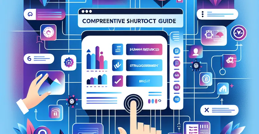 2025年人事管理软件快捷键大全