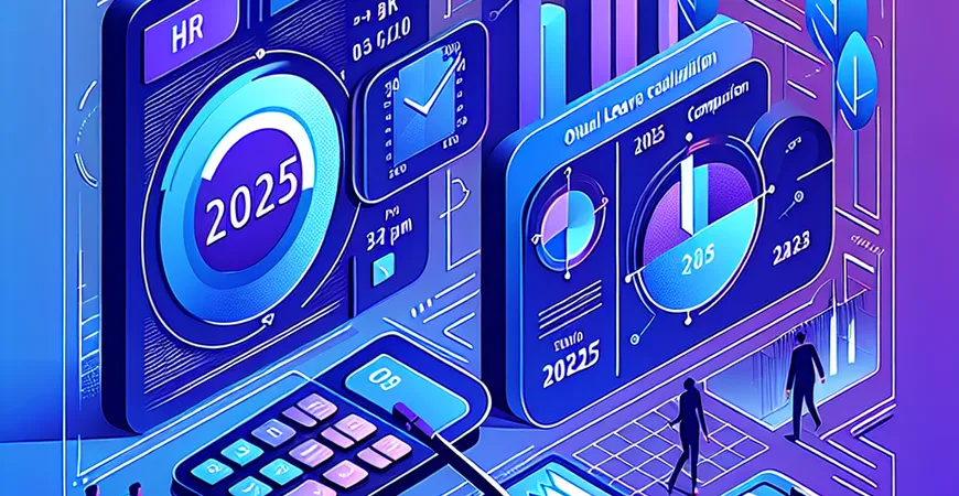 2025年人事软件年假计算对比