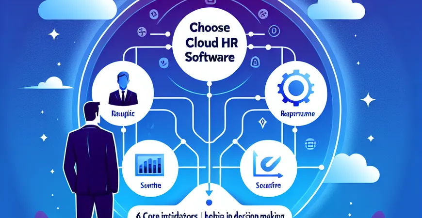 云端HR软件怎么选？6大核心指标帮你做决策