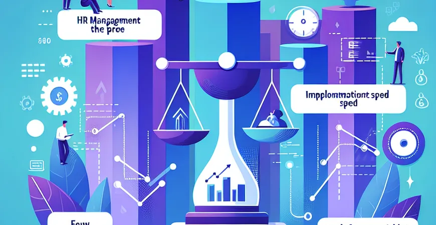 人事管理工具价格与实施速度的权衡：加急费合理吗？