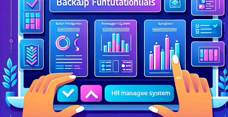 人事管理系统备份功能测评：数据安全谁最可靠？