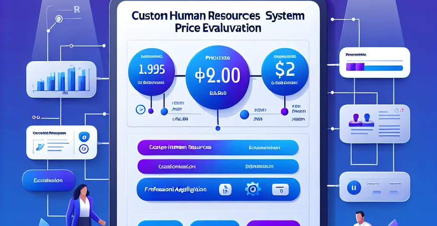 人事系统定制化需求价格评估：每个定制功能值多少钱？
