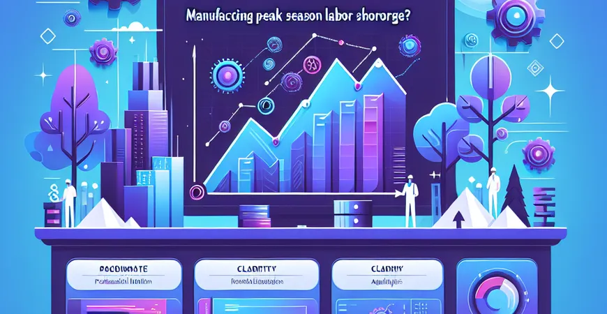 制造业旺季用工荒？智能排班系统帮你精准调配人力