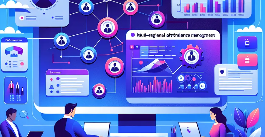 员工管理软件在跨境企业中的应用：如何解决多地区考勤管理问题​
