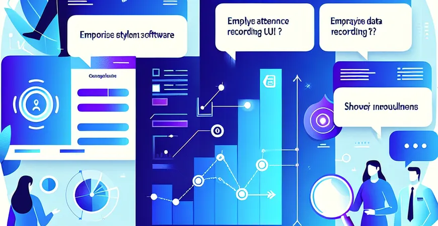 员工管理软件如何处理考勤打卡异常？常见问题及解决方案​