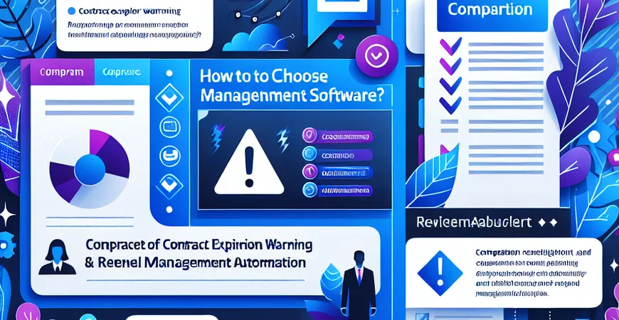 员工管理软件怎么选？合同到期预警与续签管理自动化程度对比