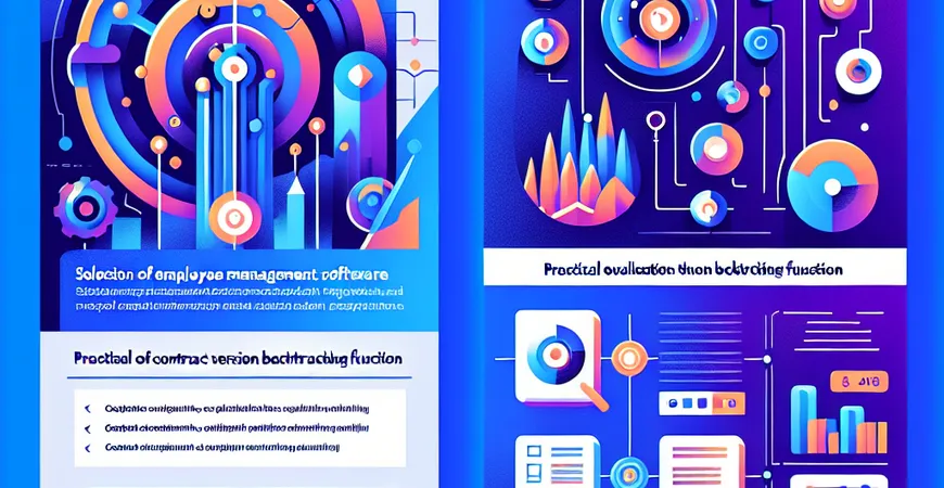 员工管理软件选型：合同版本追溯功能实用测评