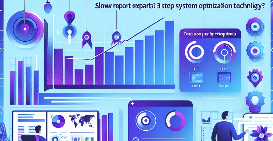 报表导出慢？系统性能优化3步法