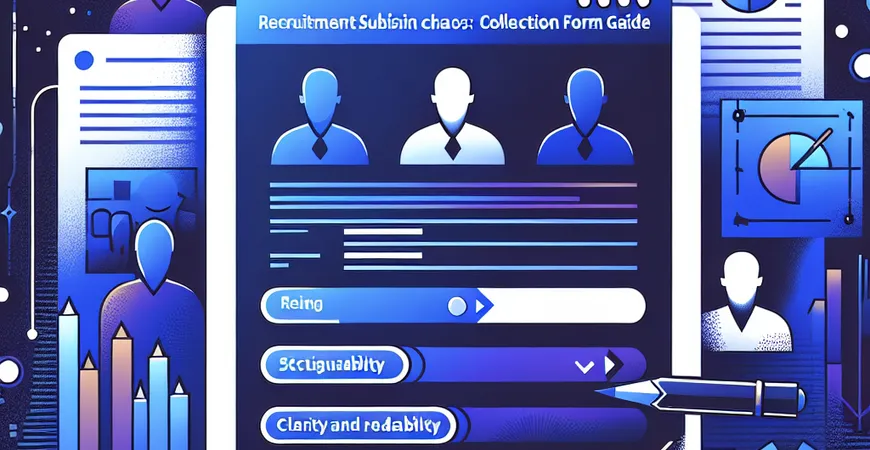 招聘需求提报乱？需求收集表设计指南