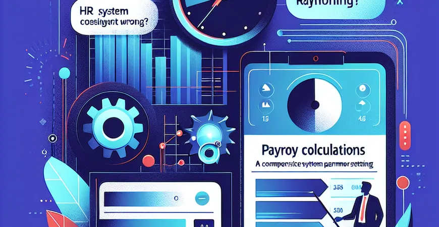 薪酬计算老出错？HR系统参数设置全攻略