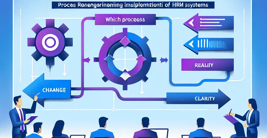 HRM系统实施中的流程再造：哪些流程必须改？