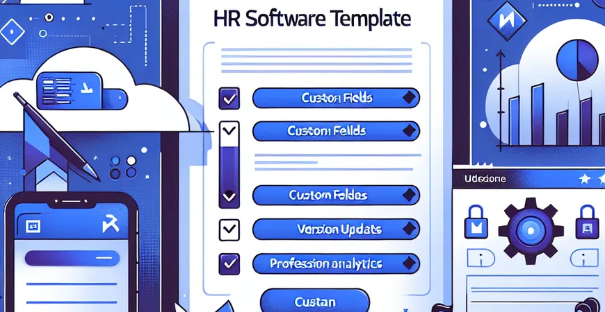 人事管理软件合同模板过时？自定义字段与版本更新