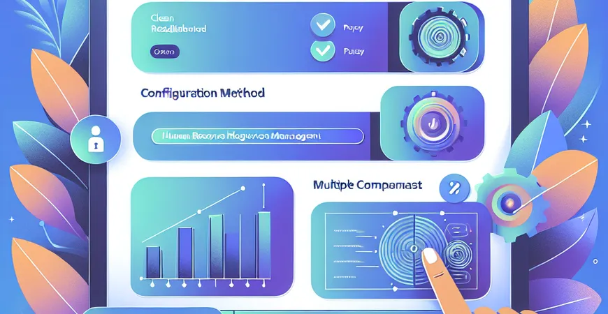 人事管理软件如何设置薪酬账套？多公司核算配置方法