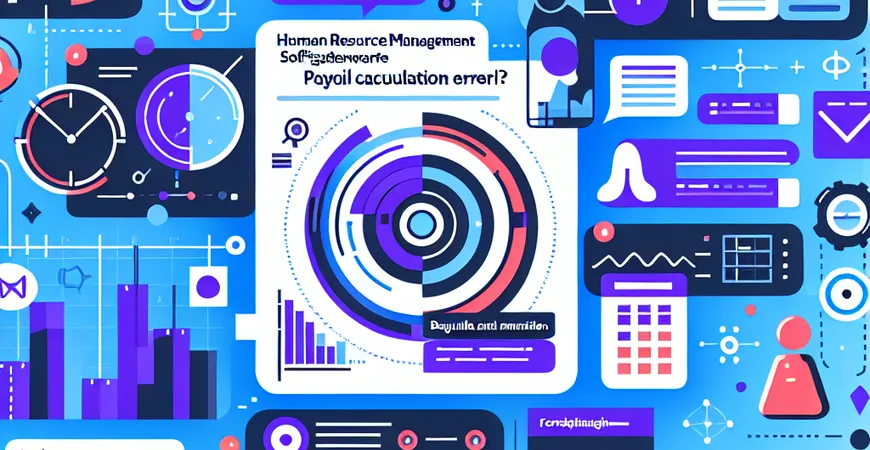 人事管理软件薪酬计算误差？公式调试与试算功能使用