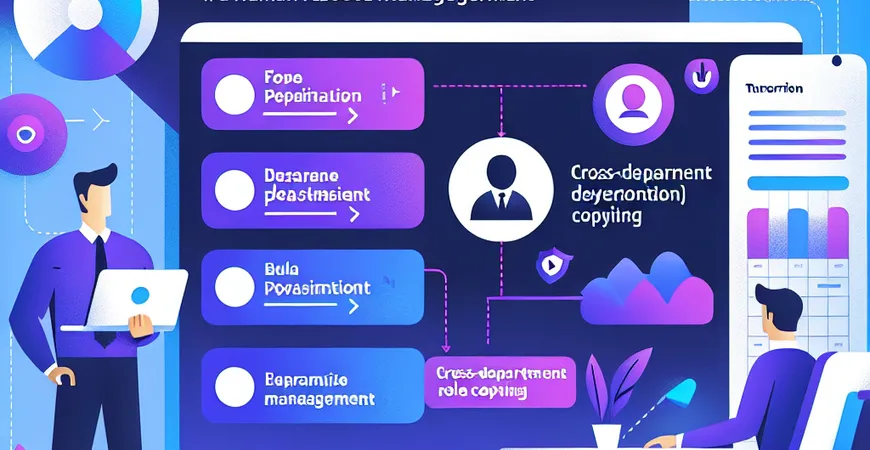 人力资源管理平台如何批量分配权限？跨部门角色复制指南