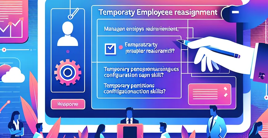 人力资源管理平台如何管理员工借调？临时权限配置技巧