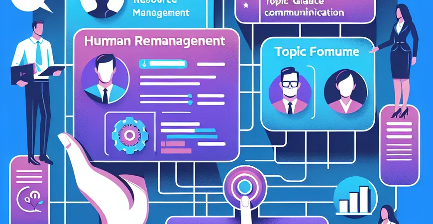 人力资源管理平台推广如何利用内部论坛？话题引导与互动