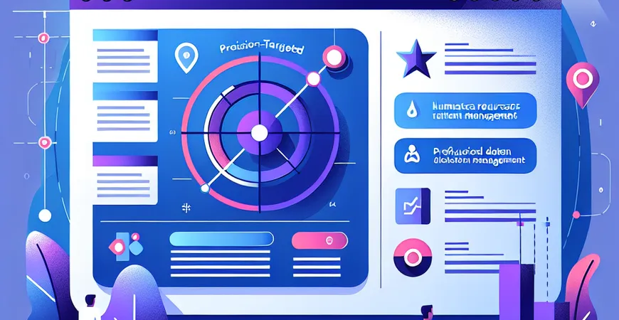 人力资源管理平台推广如何精准触达？制作使用场景海报