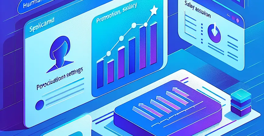 人力资源管理平台绩效结果应用？晋升、调薪联动设置