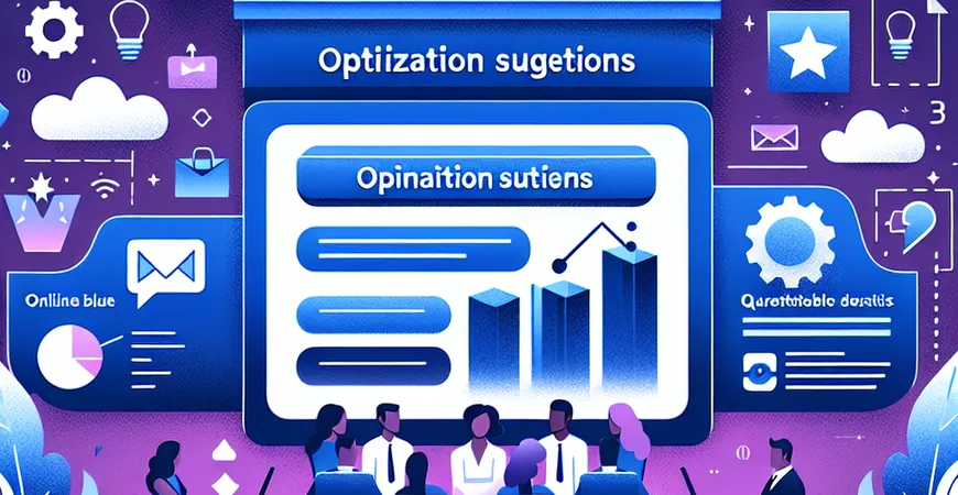优化建议收集：线上意见箱与季度座谈结合