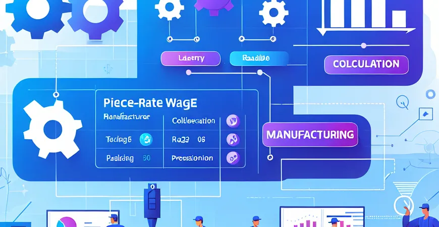 制造业计件工资系统实施：从采集到计算的完整方案