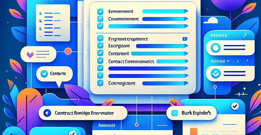 合同到期怎么批量提醒？人事管理软件批量预警设置