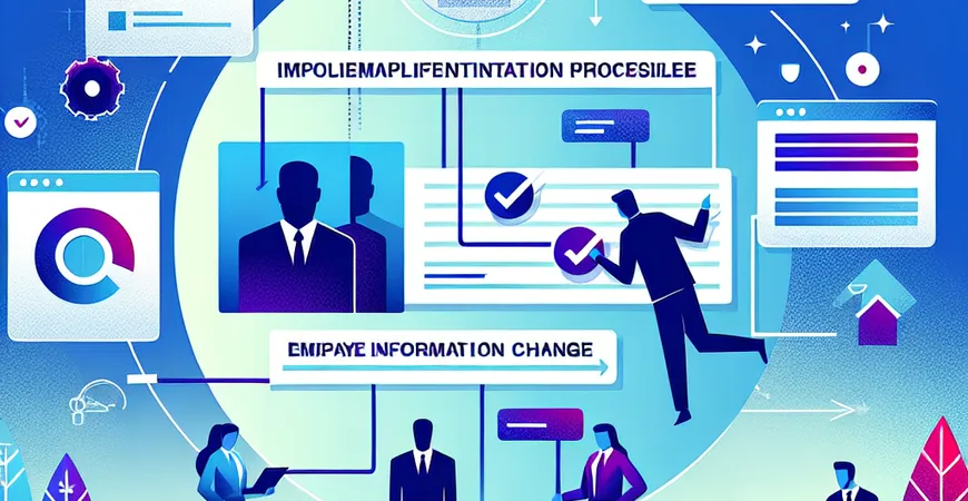 员工信息变更流程系统化实施方案