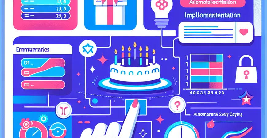 员工关怀系统实施：生日、节日问候自动化