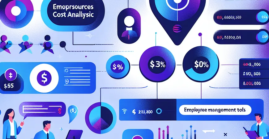 员工管理工具如何做人力成本分析？费用明细与占比解读