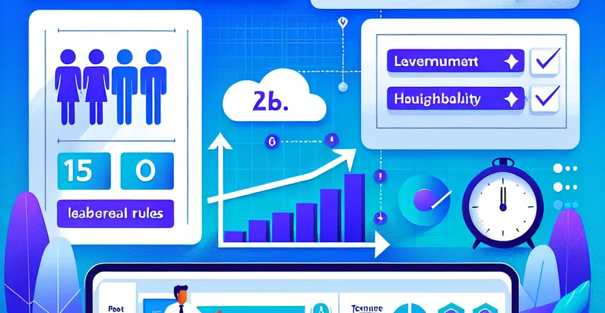 员工管理平台如何设置年假结转规则？工龄分段计算方法