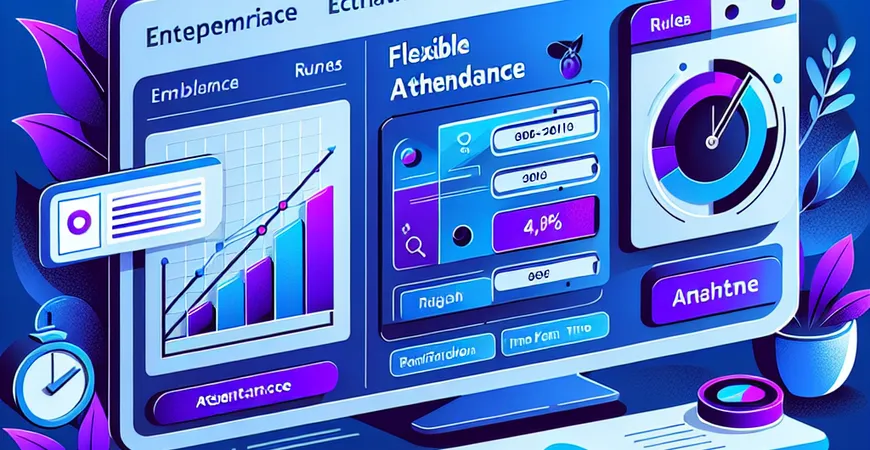 员工管理平台如何设置弹性考勤？打卡范围与规则配置技巧