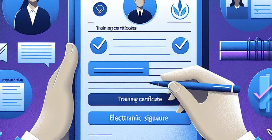 培训证书怎么验？人事管理软件电子签章功能使用
