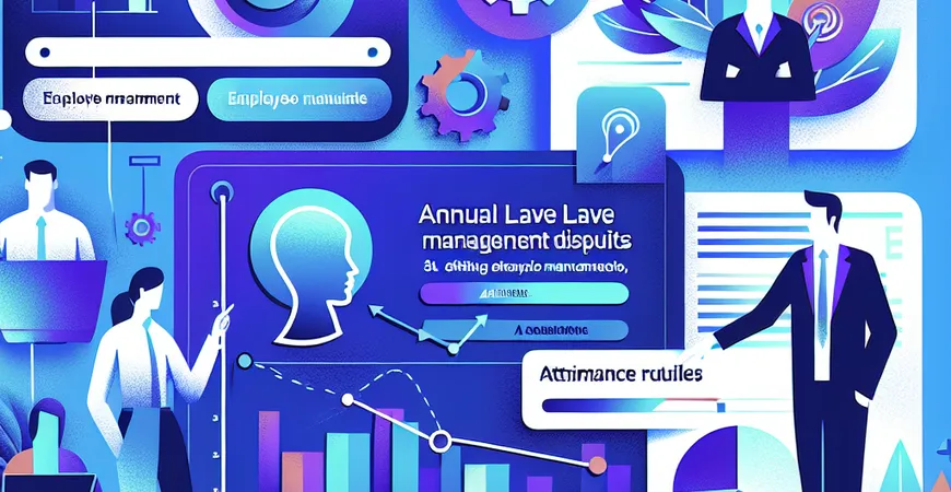 年假管理总纠纷？员工管理工具考勤规则配置技巧