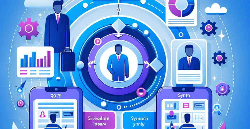 招聘面试怎么约？人事管理软件日程同步技巧