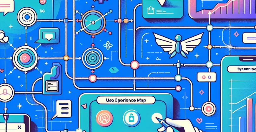 用户体验地图：绘制关键角色的系统使用旅程