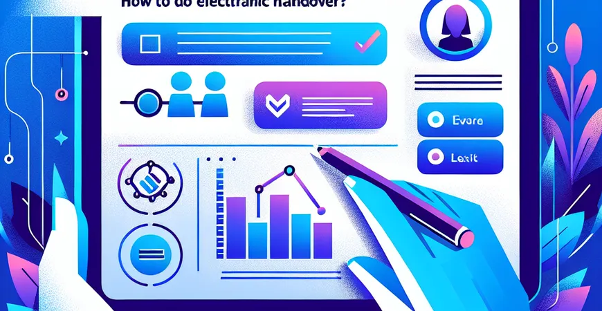 离职流程系统化：电子化交接怎么做？